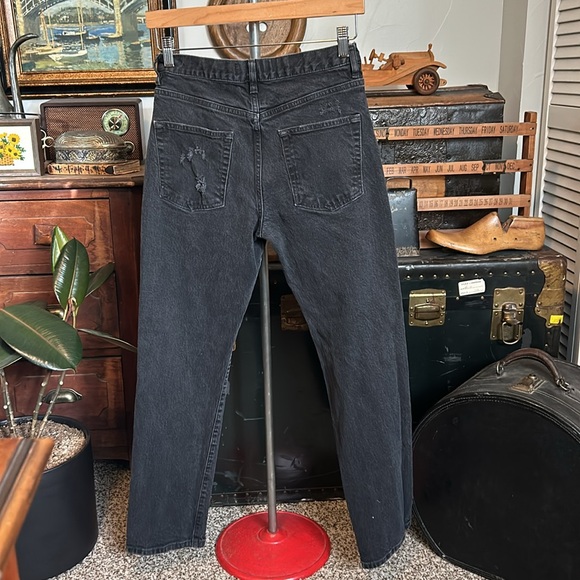 We the Free Bren Boyfriend Black Dostressed Jeans - Picture 5 of 10